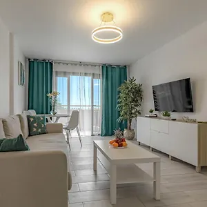  Apartment Newly Reformed With Sea View And Pool, Near The Beach, In Playa De Americas Spain